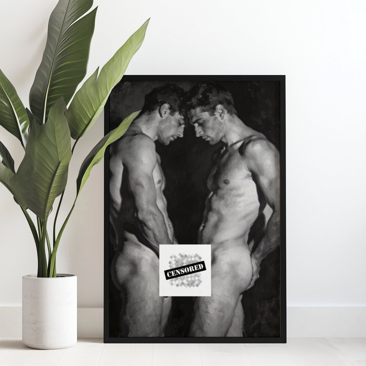 Queer Couple — 18+ Art Print