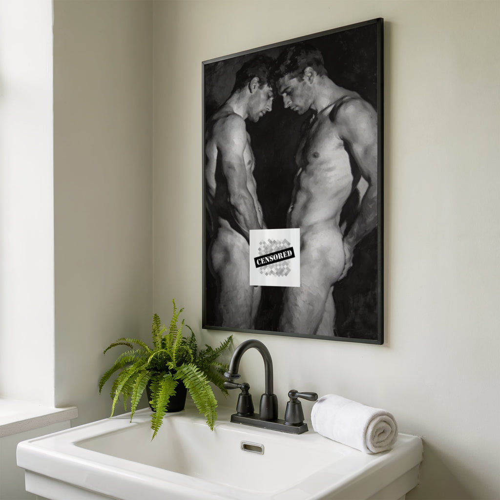 Queer Couple — 18+ Art Print