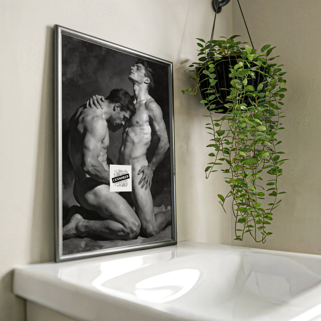 Erotic Queer Scene, JMH Prints wall art print from JMH Prints