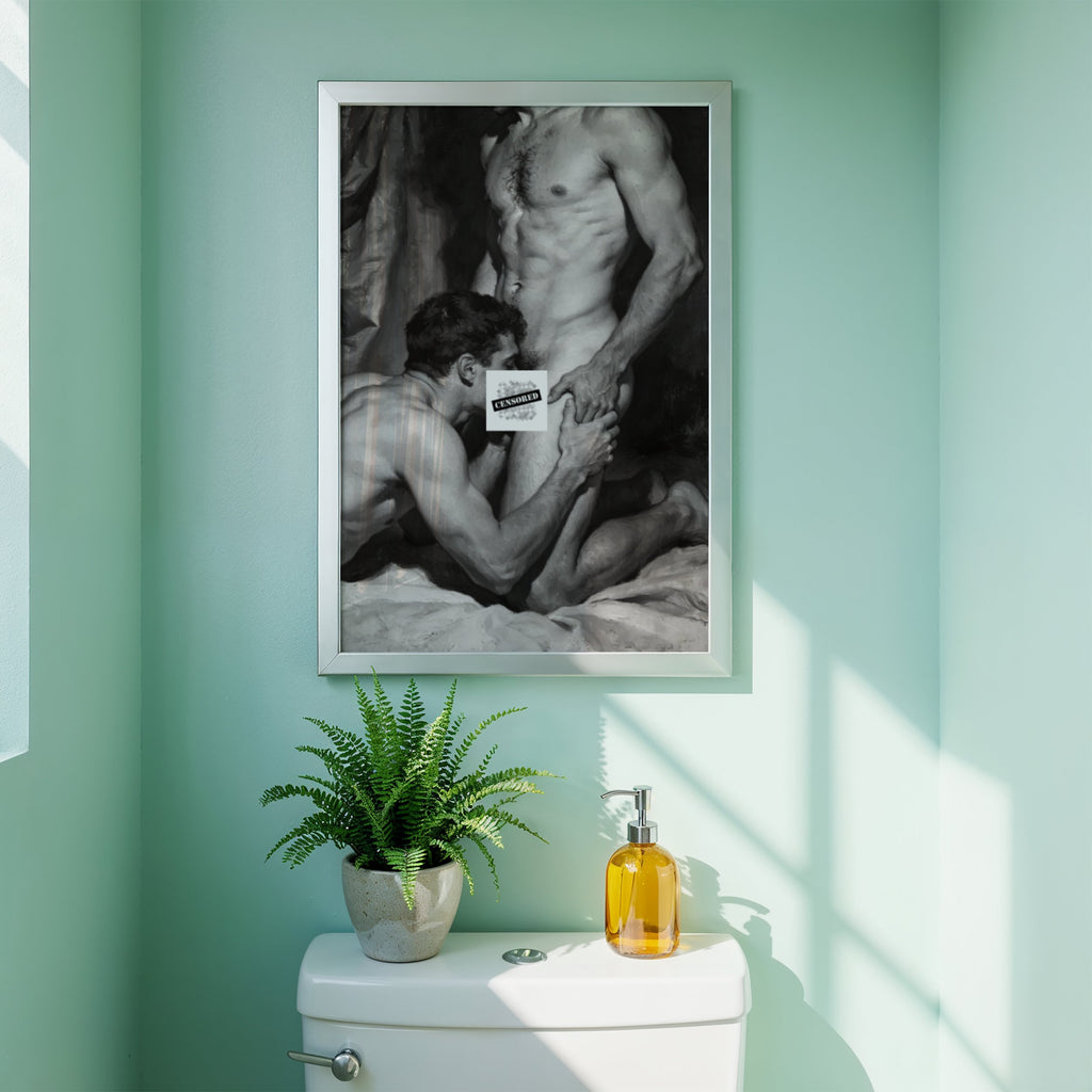 Queer Couple — 18+ Art Print