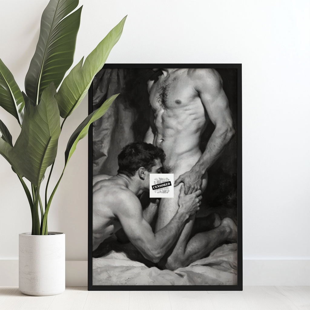 Queer Couple — 18+ Art Print