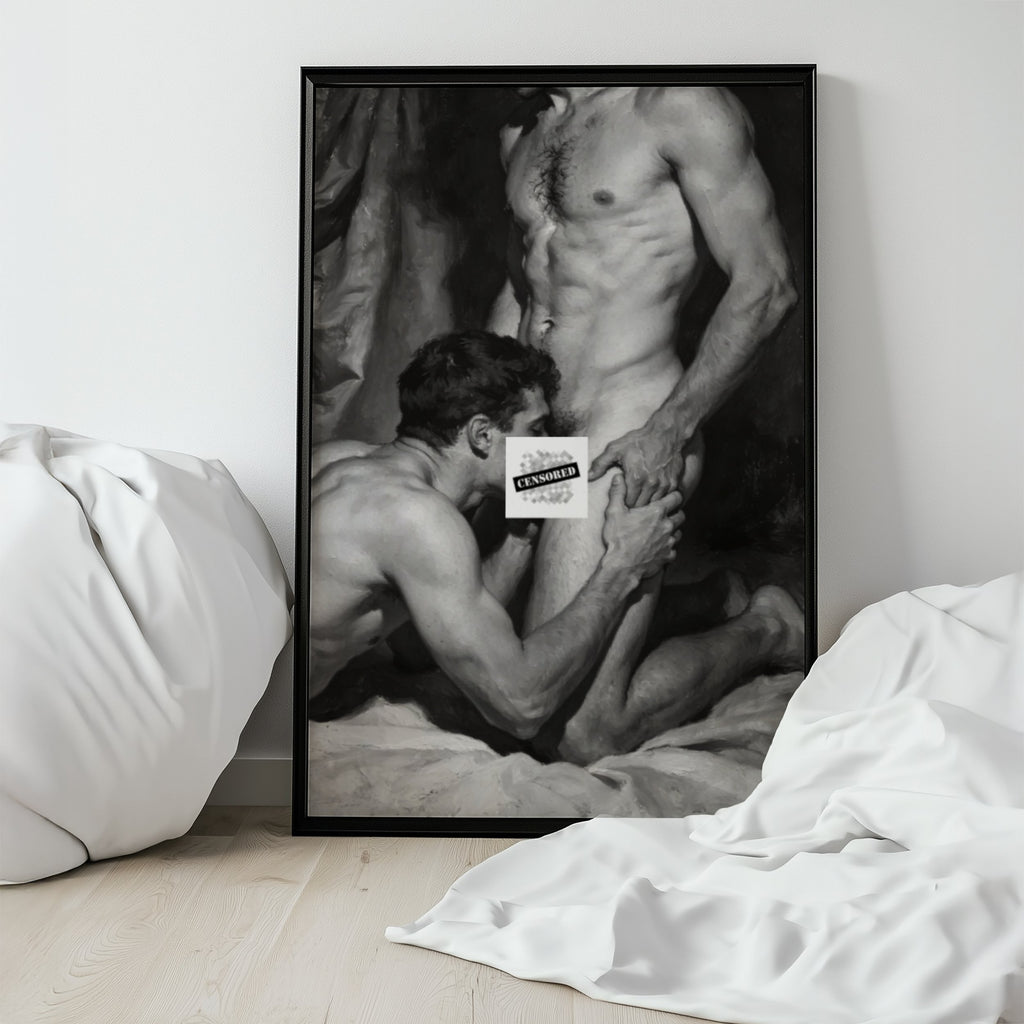Queer Couple — 18+ Art Print