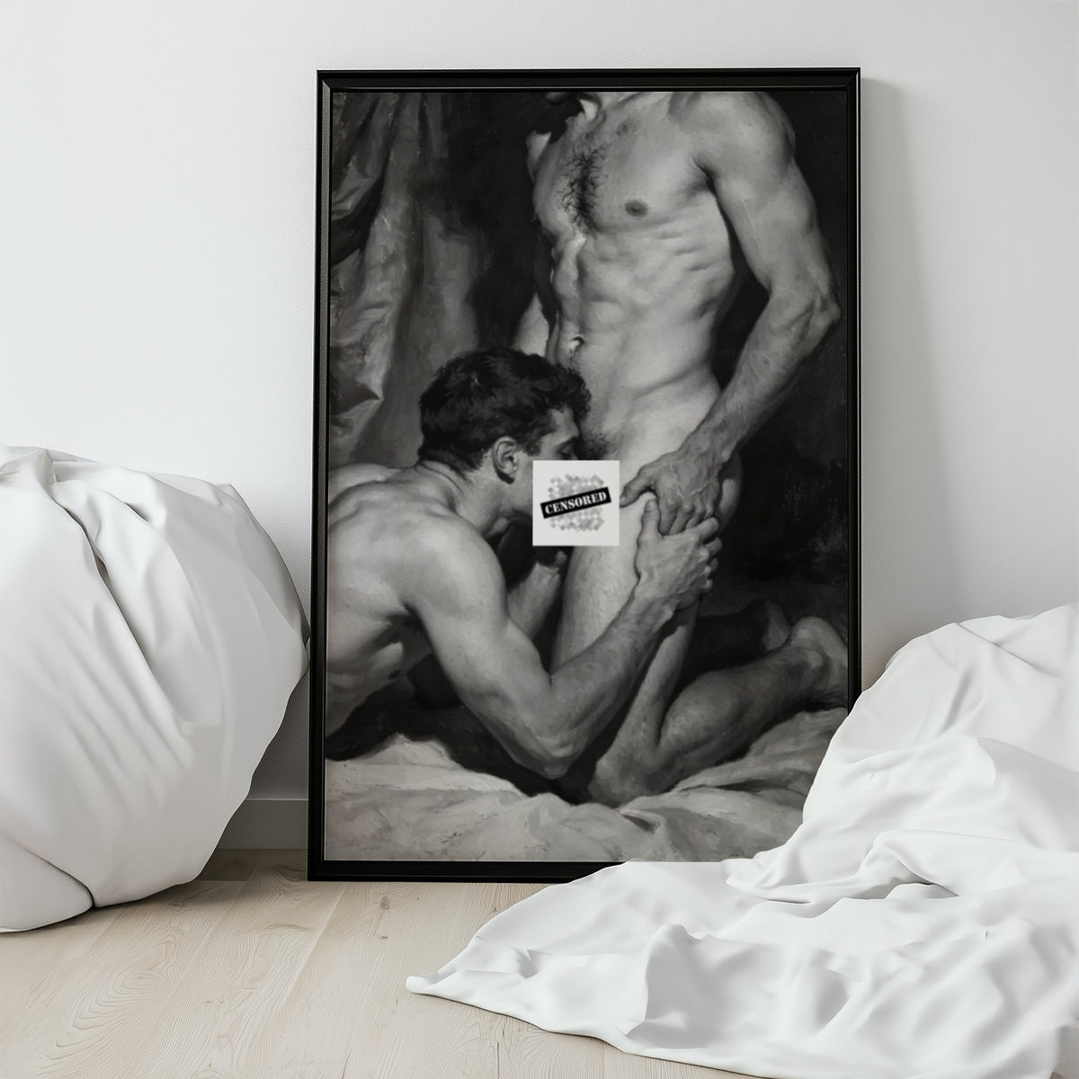 Queer Couple — 18+ Art Print