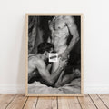 Queer Couple, 18+ Art Print wall art print from JMH Prints