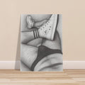 Trainers & Jockstrap, Queer Men's Art Print wall art print from JMH Prints