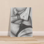 Trainers & Jockstrap, Queer Men's Art Print wall art print from JMH Prints