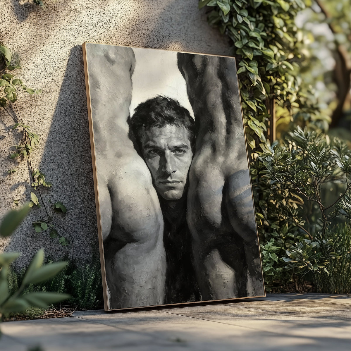Nude Male — 18+ Men's Art Print