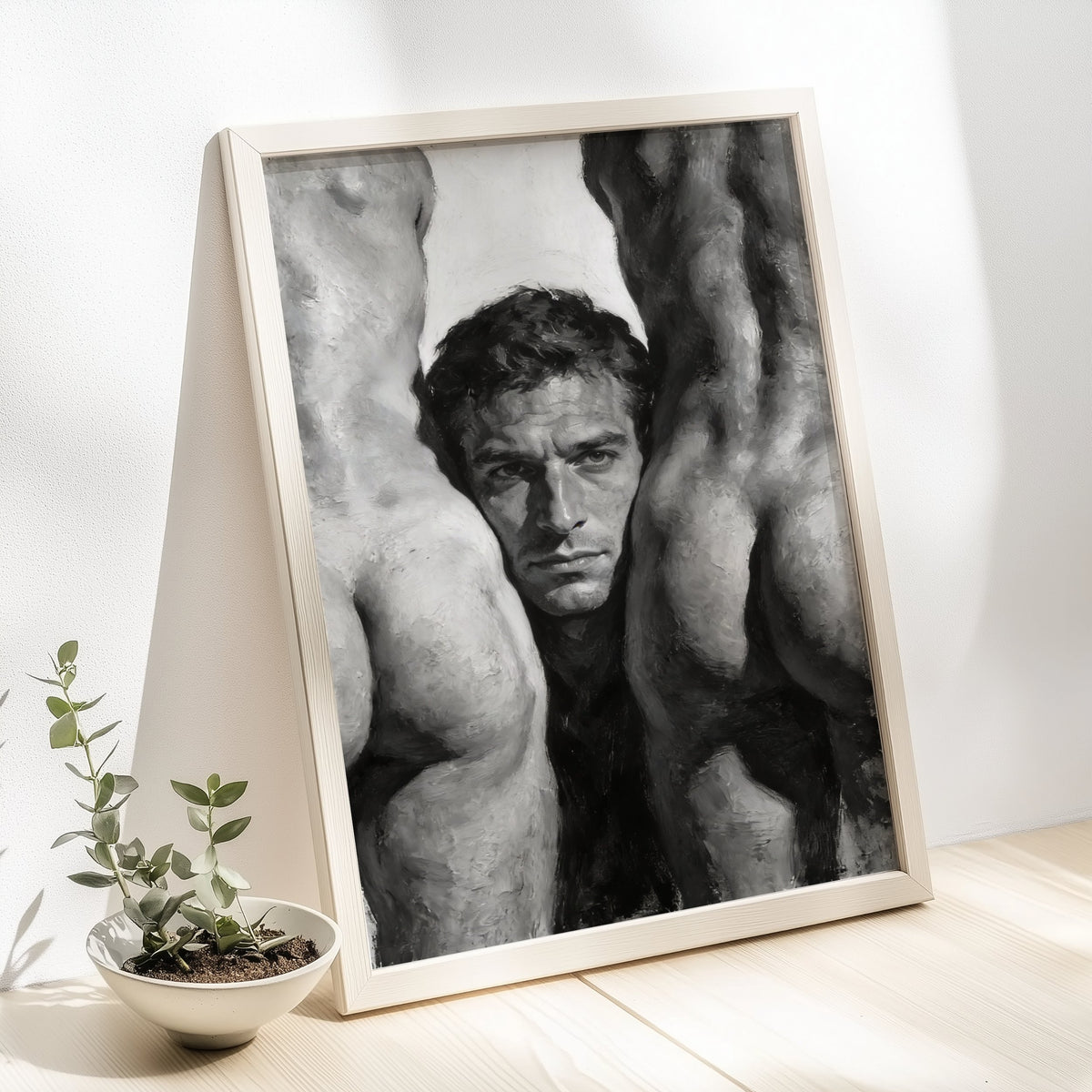 Nude Male — 18+ Men's Art Print