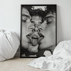 Three-Way Kiss — Queer Art Print