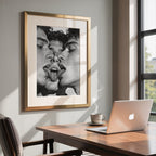 Three-Way Kiss — Queer Art Print