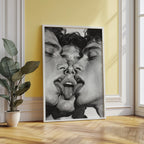 Three-Way Kiss — Queer Art Print