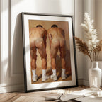 Socks, Trainers & Bums — 18+ Men's Art Print