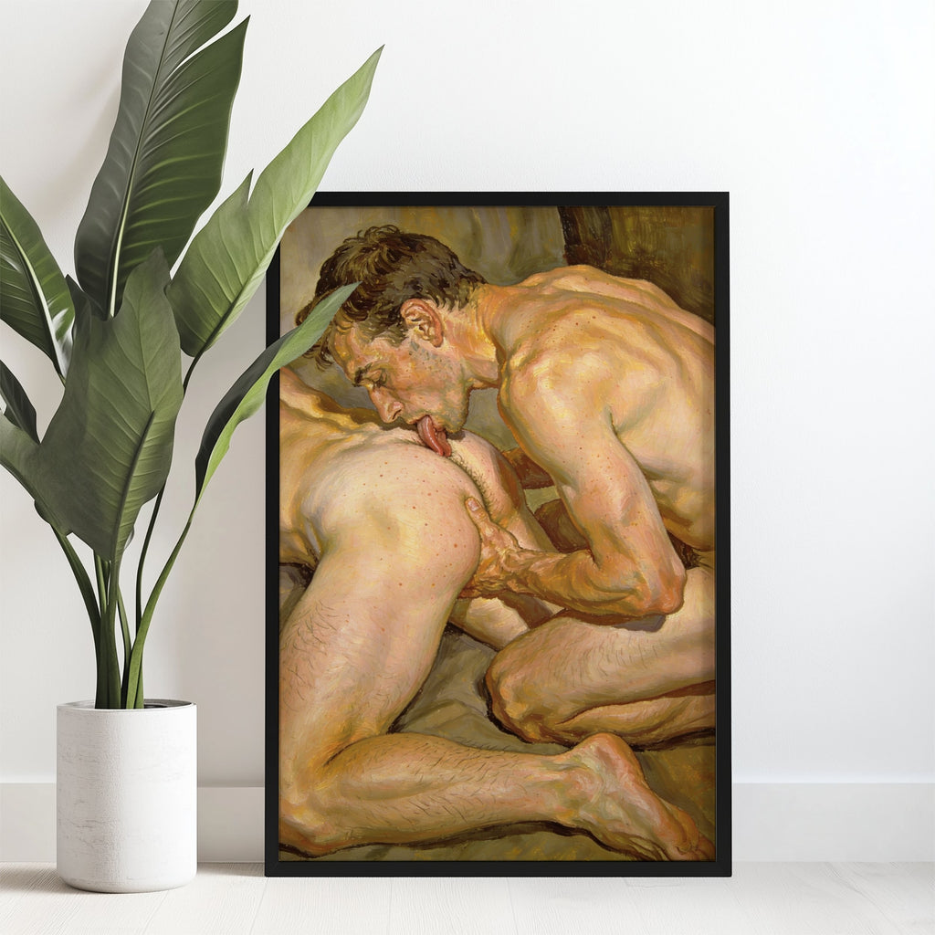 Rimming — 18+ Gay Art Print