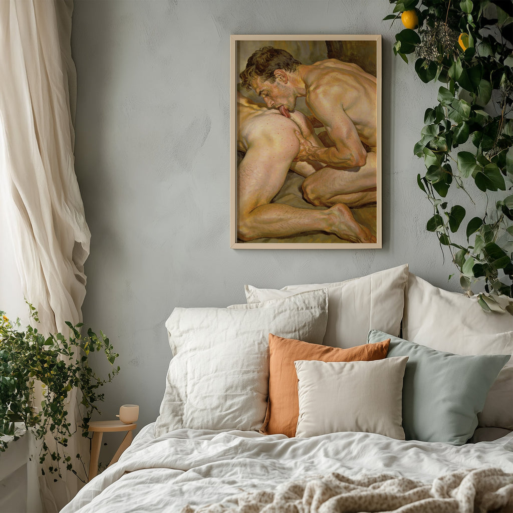 Rimming — 18+ Gay Art Print