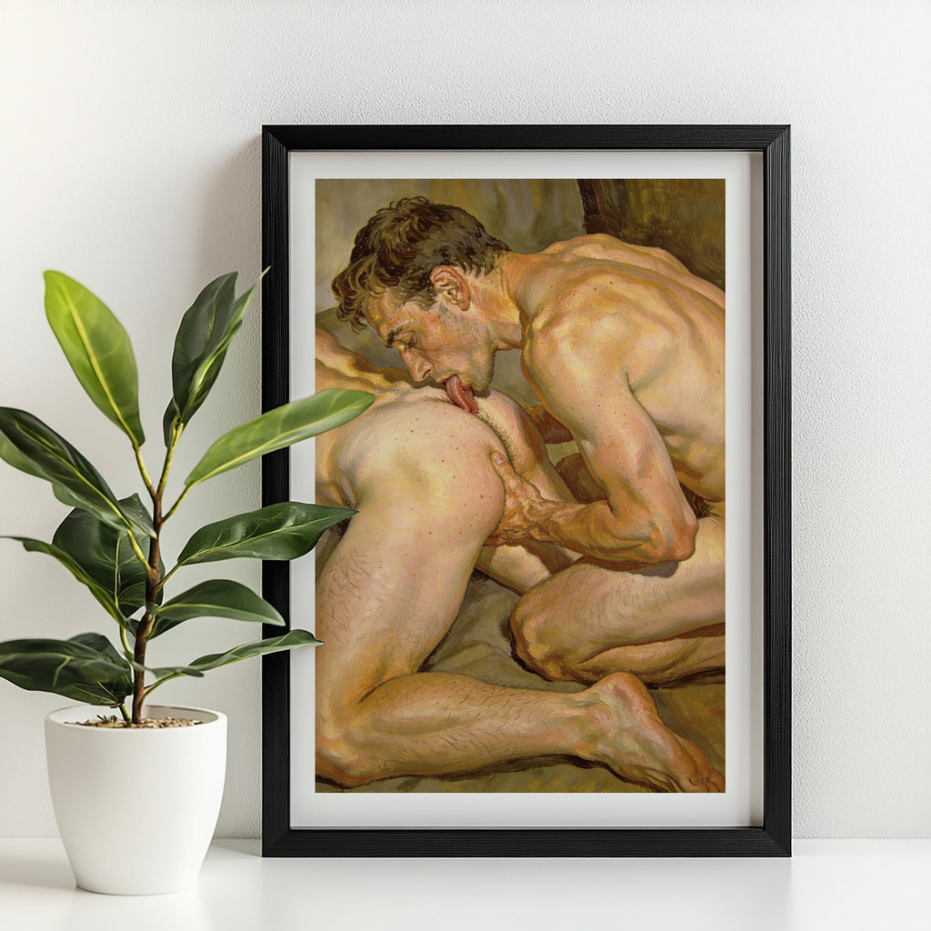 Rimming — 18+ Gay Art Print