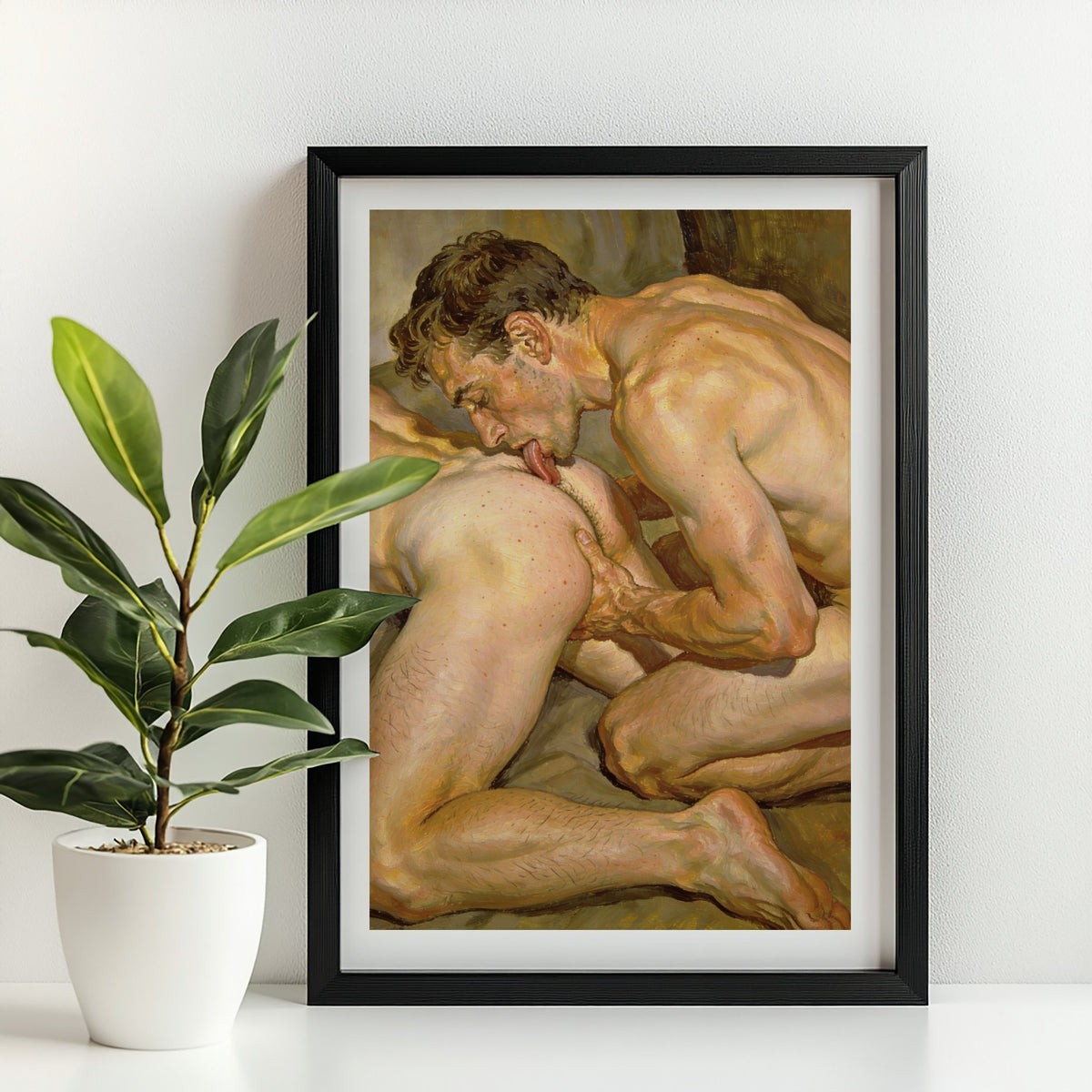 Rimming — 18+ Gay Art Print