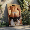 The Tease, 18+ Men's Art Print wall art print from JMH Prints