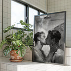 Shower Kiss — Queer Couple Art Print