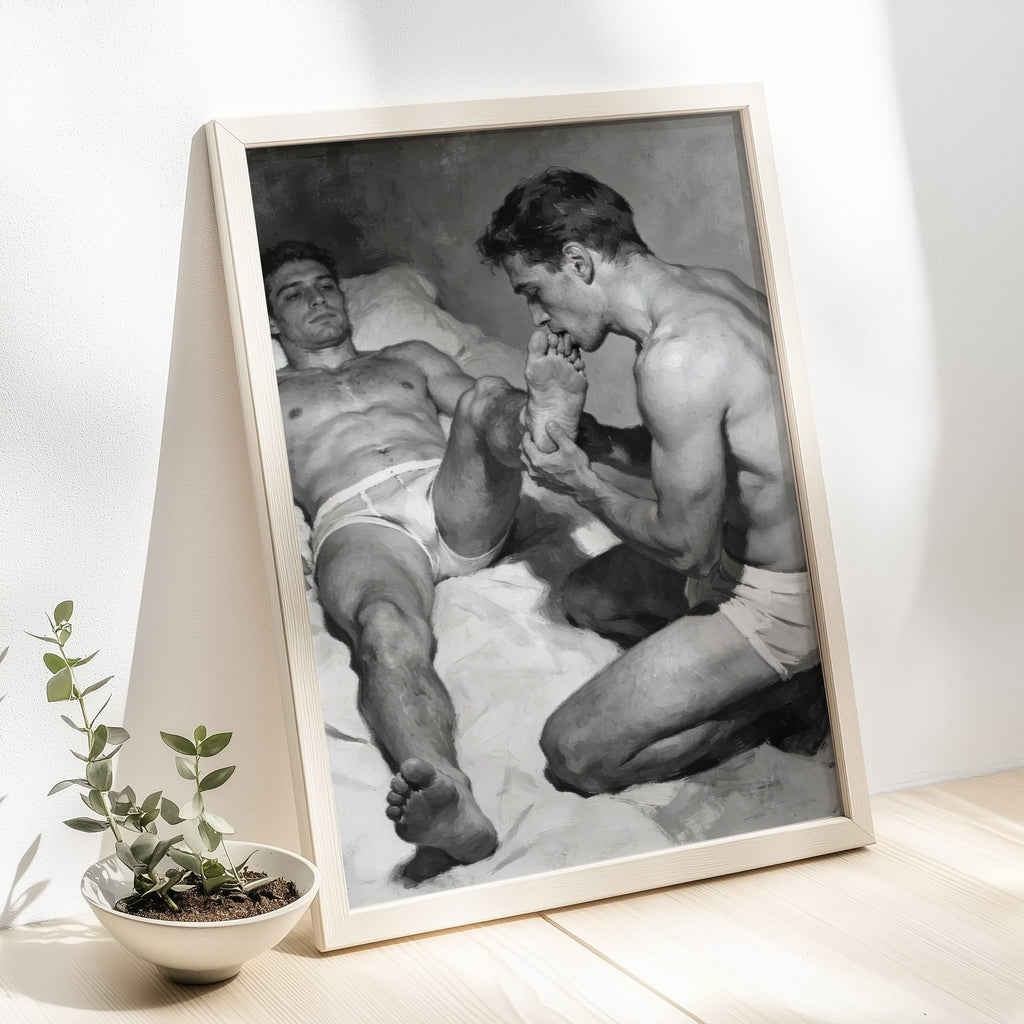 Foot Fetish — 18+ Art Print