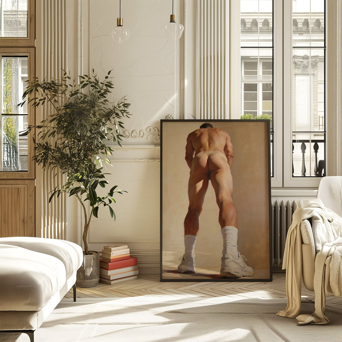 Socks & Trainers — Queer Men's Art Print