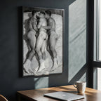 Threesome — 18+ Gay Art Print