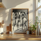 Foursome — 18+ Black & White Gay Art