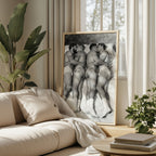 Foursome — 18+ Black & White Gay Art