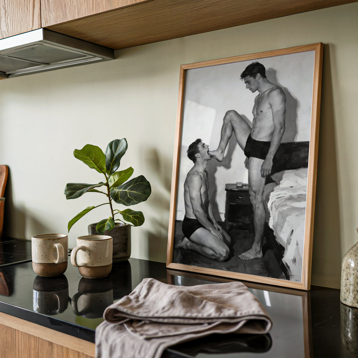 Foot Fetish — 18+ Gay Art Print