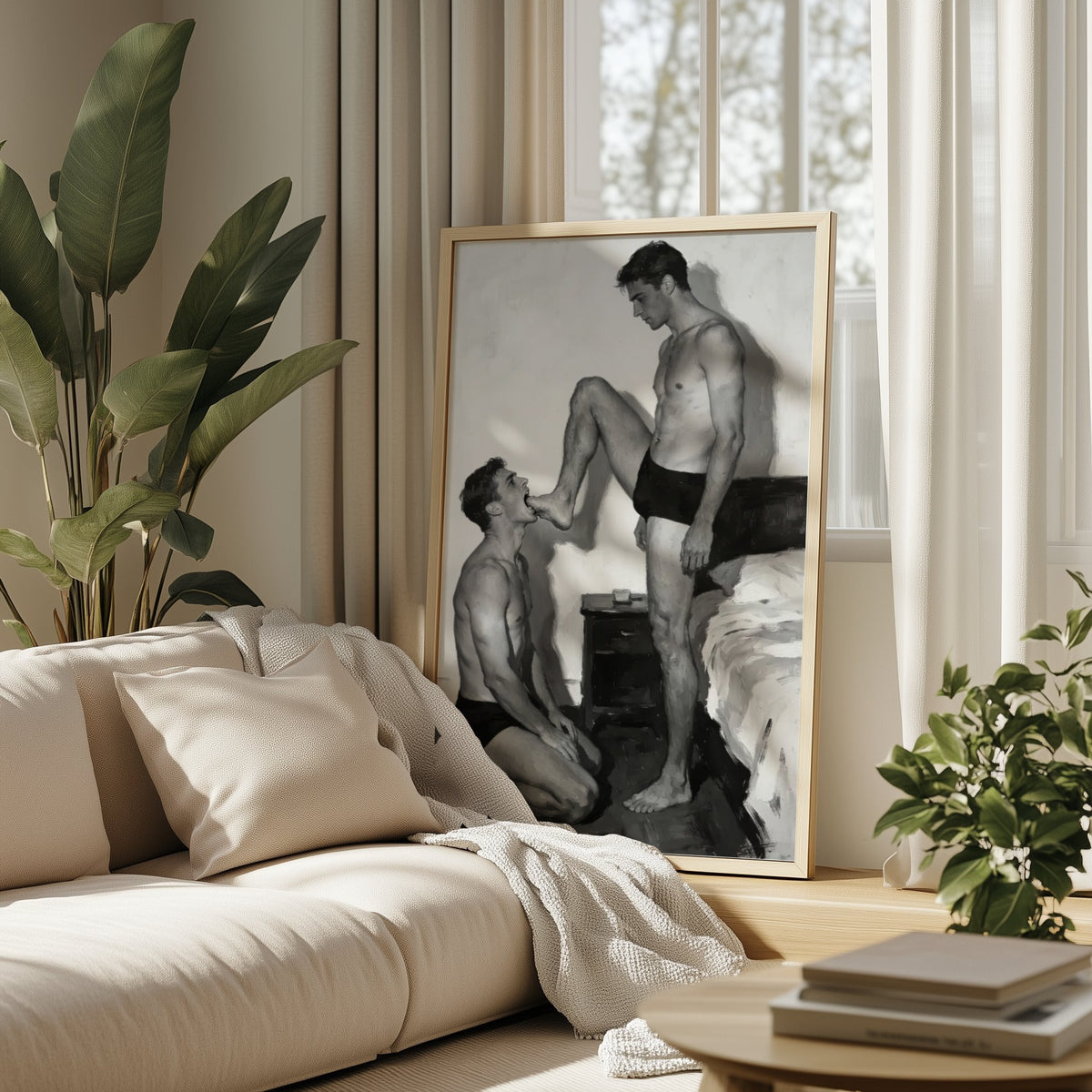 Foot Fetish — 18+ Gay Art Print