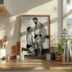 The Kneeling Man — Queer Men's Art Print