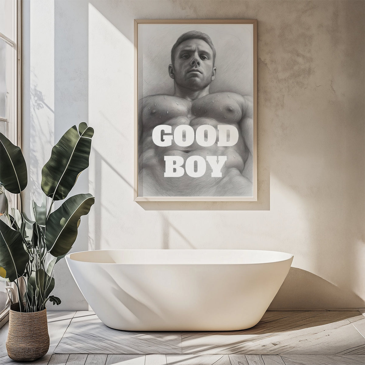 Good Boy Torso — Queer Men's Art Print