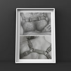 Leather Harness — 18+ Men's Art Print