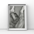 White Socks & Jockstrap, 18+ Men's Art Print wall art print from JMH Prints
