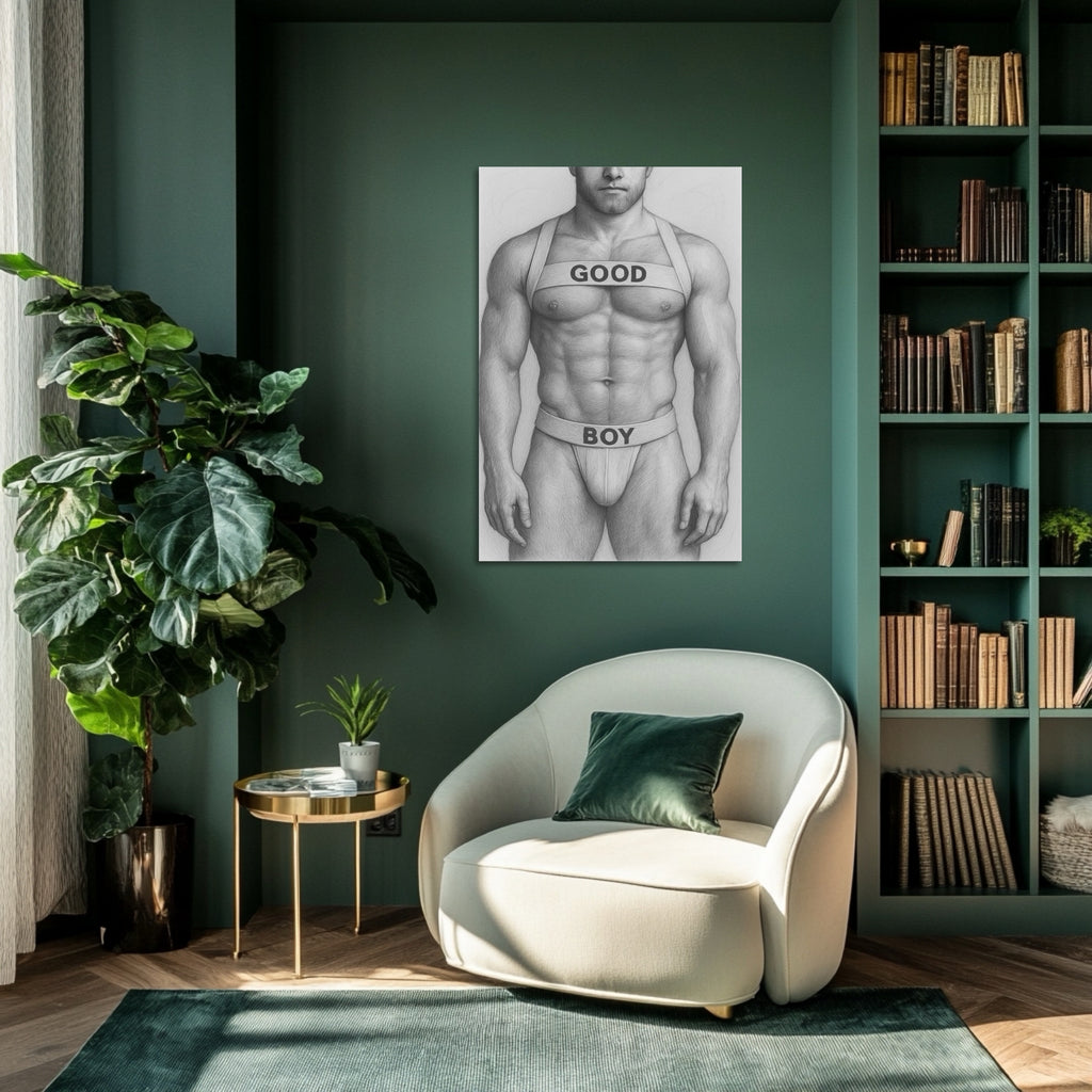 Good Boy — Jockstrap Art Print