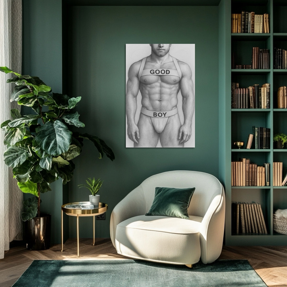 Good Boy — Jockstrap Art Print