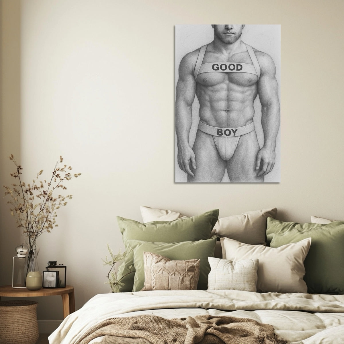 Good Boy — Jockstrap Art Print