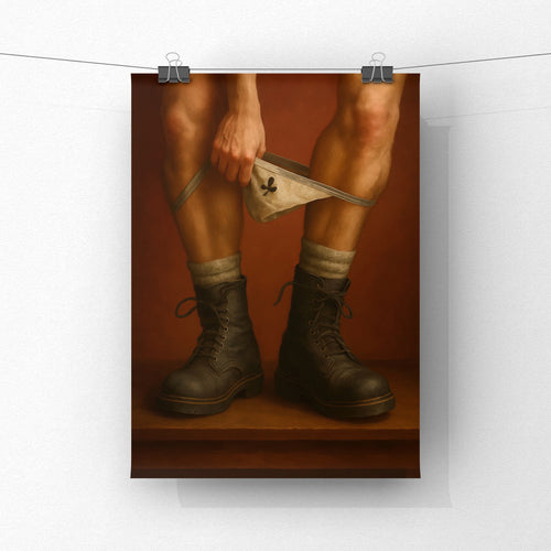 Briefs, 18+ Gay Men's Art Print wall art print from JMH Prints