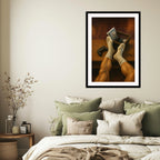 White Socks, Male Figure Art Print wall art print from JMH Prints