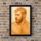 The Bearded Man — Gay Men's Art Print