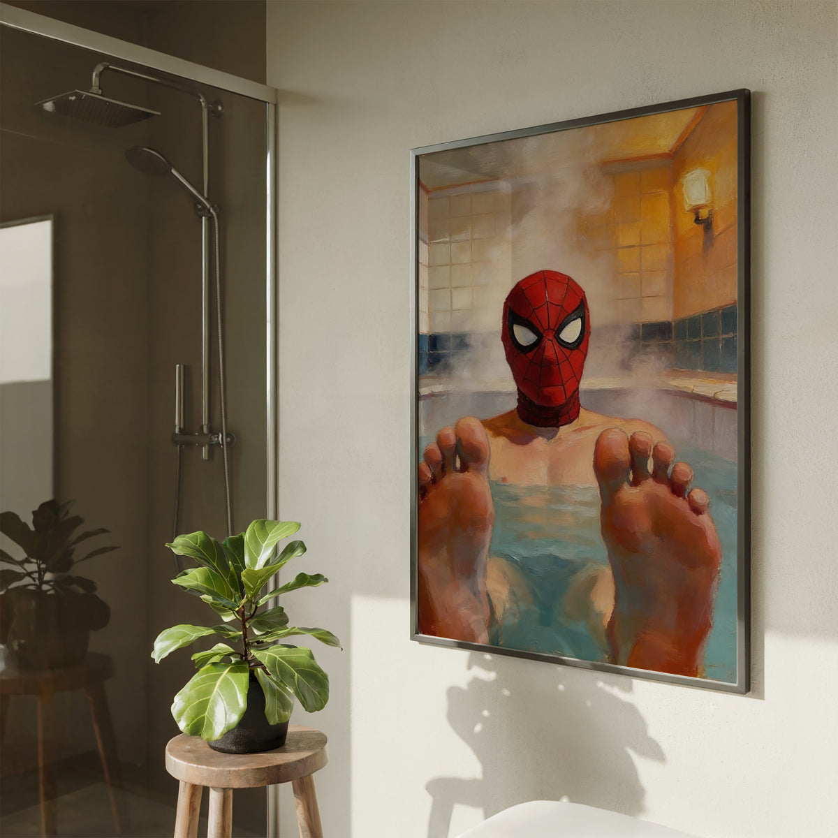Queer Spider-Man Sauna Scene
