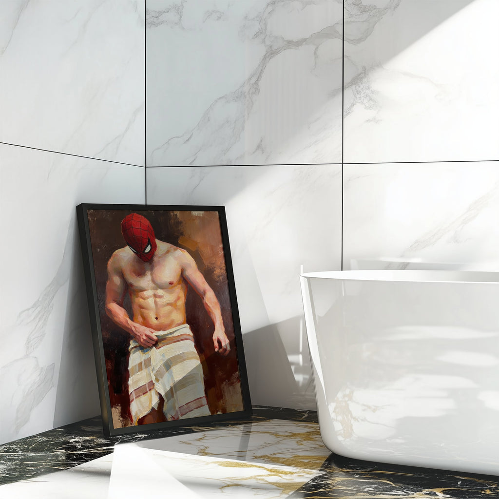 Spider-Man Sauna Scene
