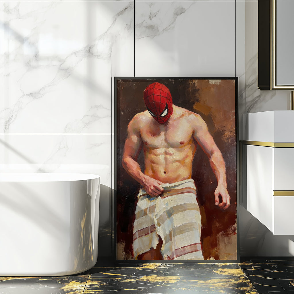 Spider-Man Sauna Scene