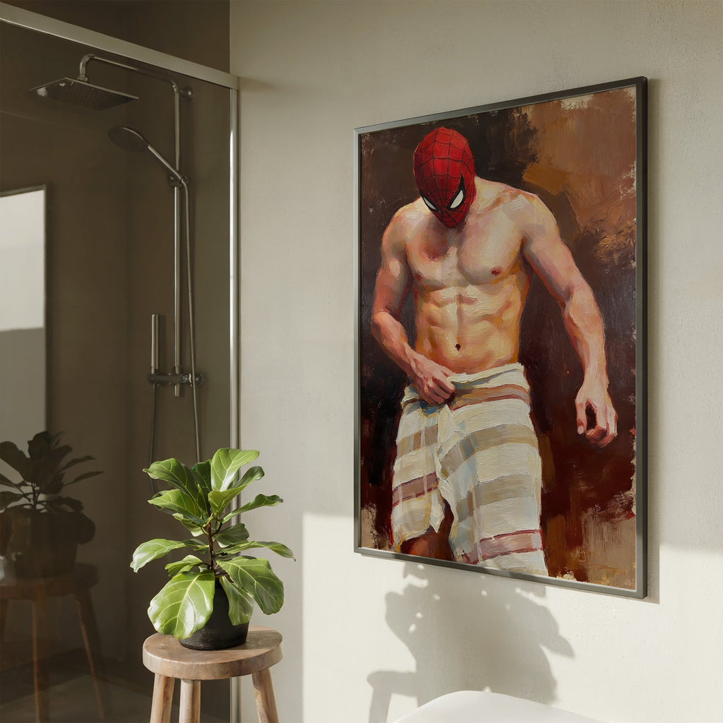 Spider-Man Sauna Scene