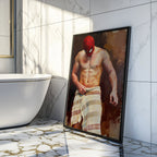 Spider-Man Sauna Scene, JMH Prints wall art print from JMH Prints