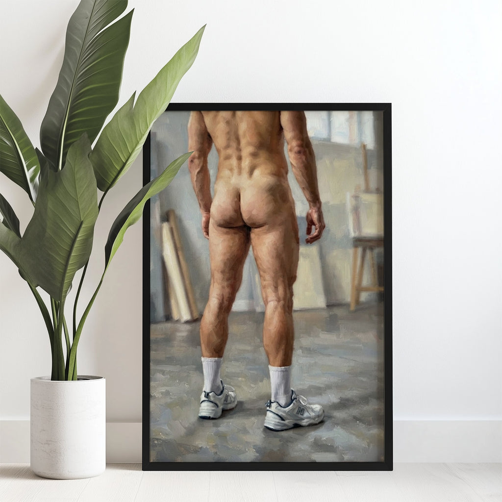 Trainers & Bottom — Queer Men's Art Print