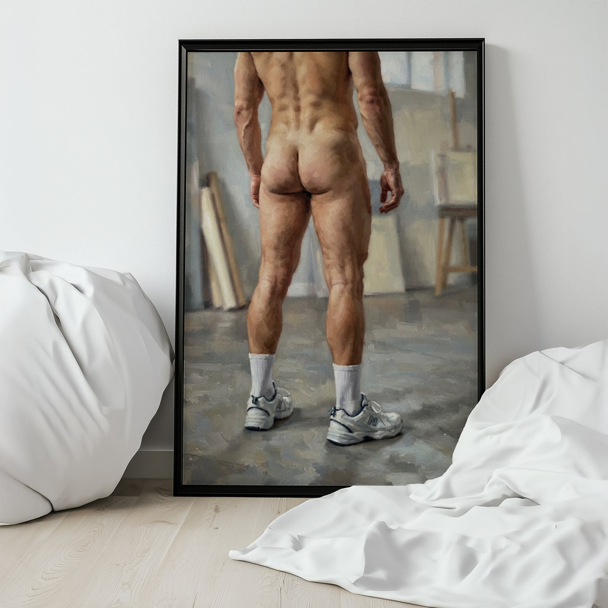 Trainers & Bottom — Queer Men's Art Print
