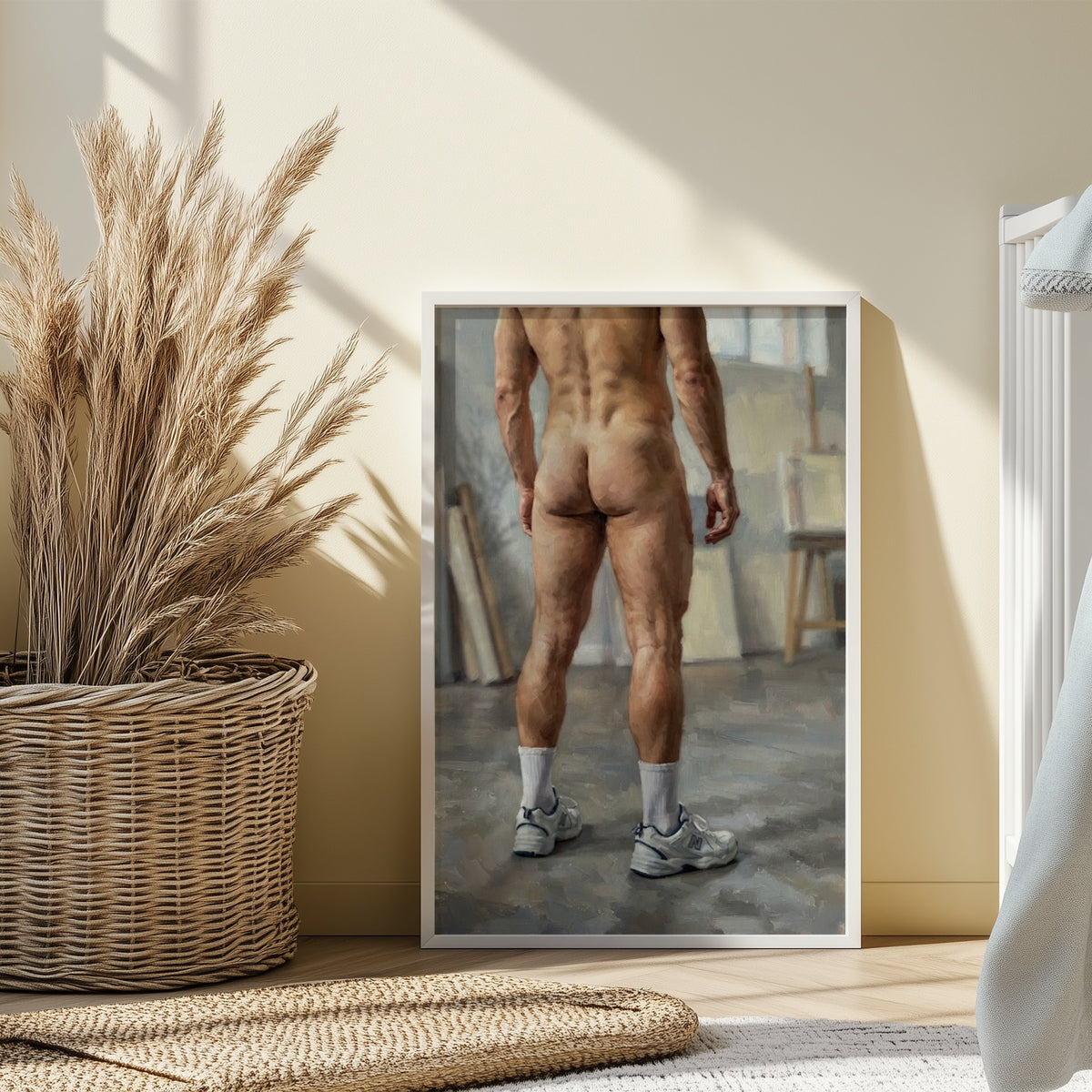 Trainers & Bottom — Queer Men's Art Print