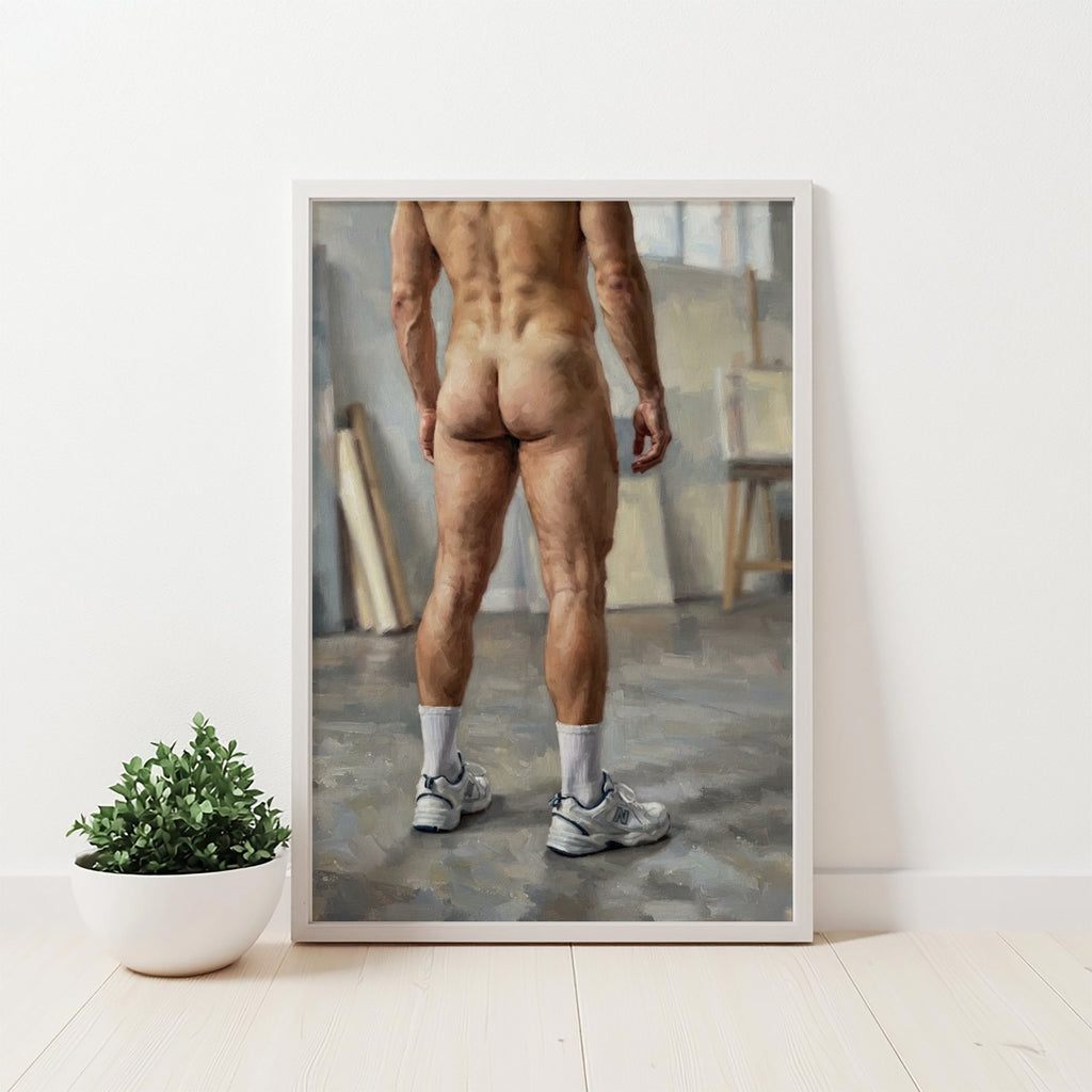 Trainers & Bottom — Queer Men's Art Print