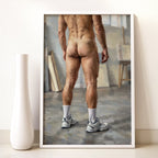 Trainers & Bottom — Queer Men's Art Print