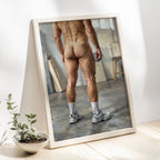 Trainers & Bottom — Queer Men's Art Print